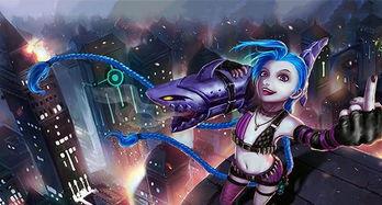 金克丝最新皮肤爆料图库,炫酷造型引期待！